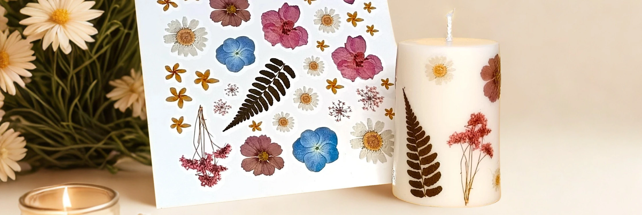 Décalcomanies pour bougies